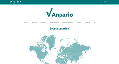Desktop Screenshot of anpario.com